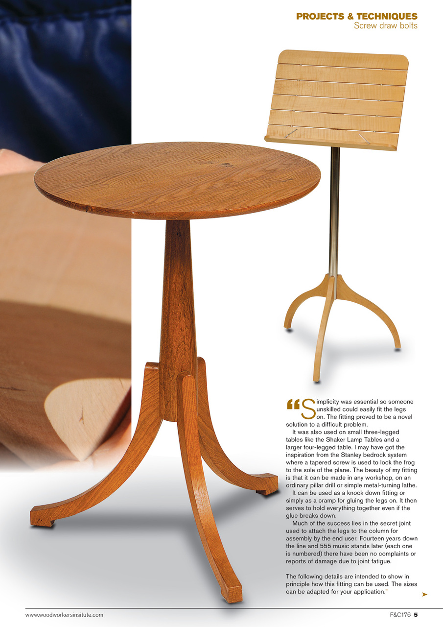 Furniture & Cabinetmaking Preview Pages