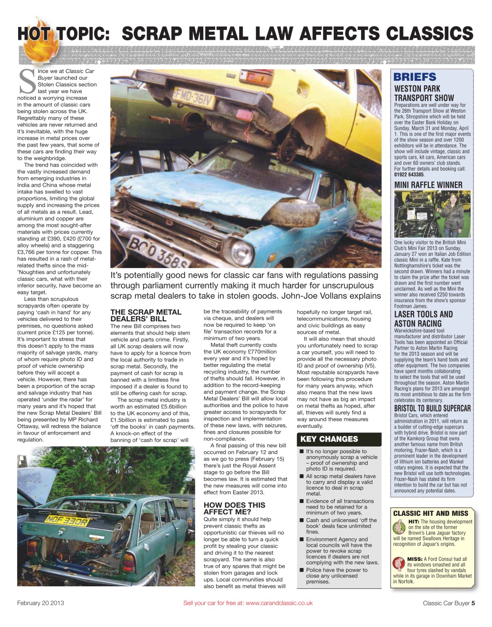 Classic Car Buyer Preview Pages