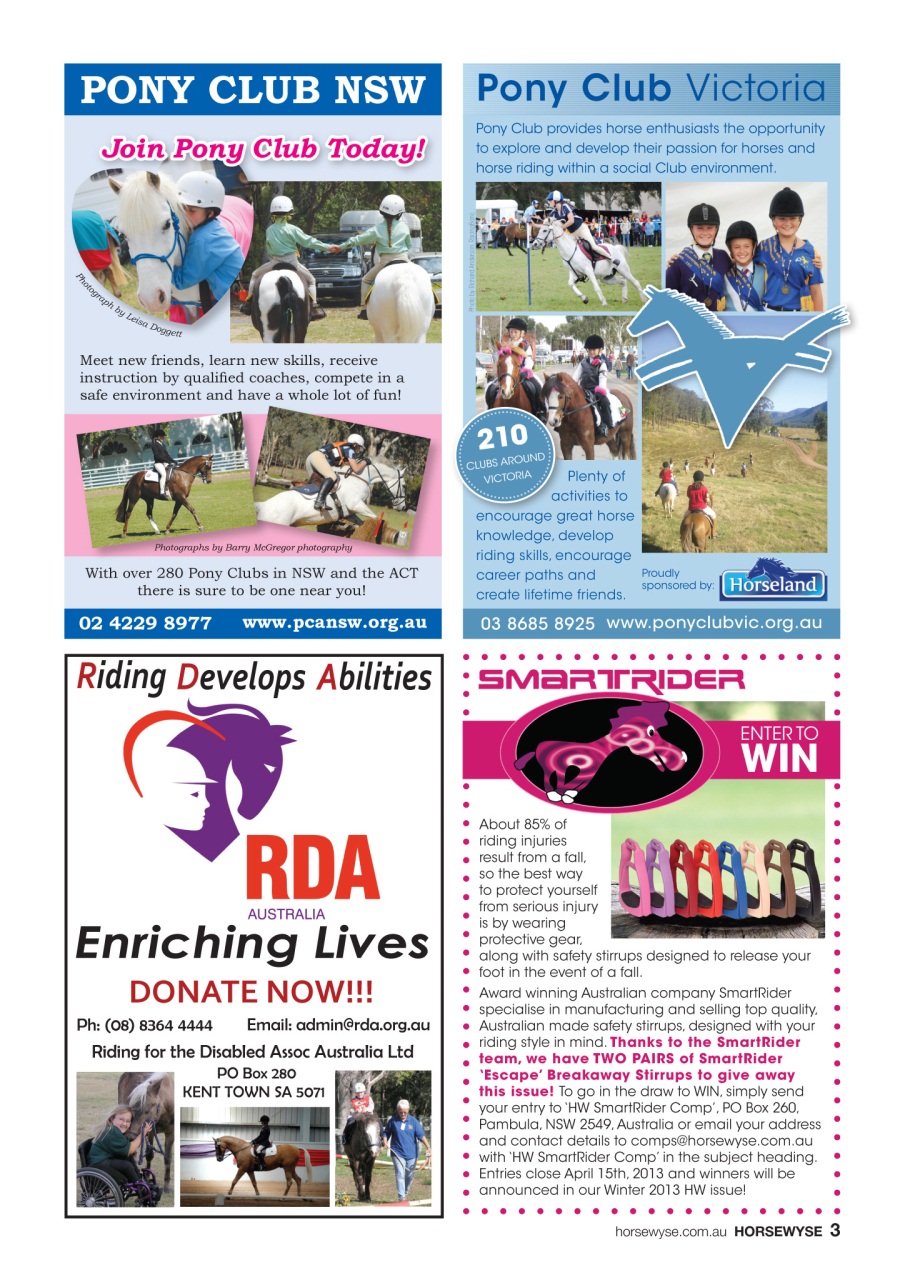 HorseWyse Magazine Preview Pages