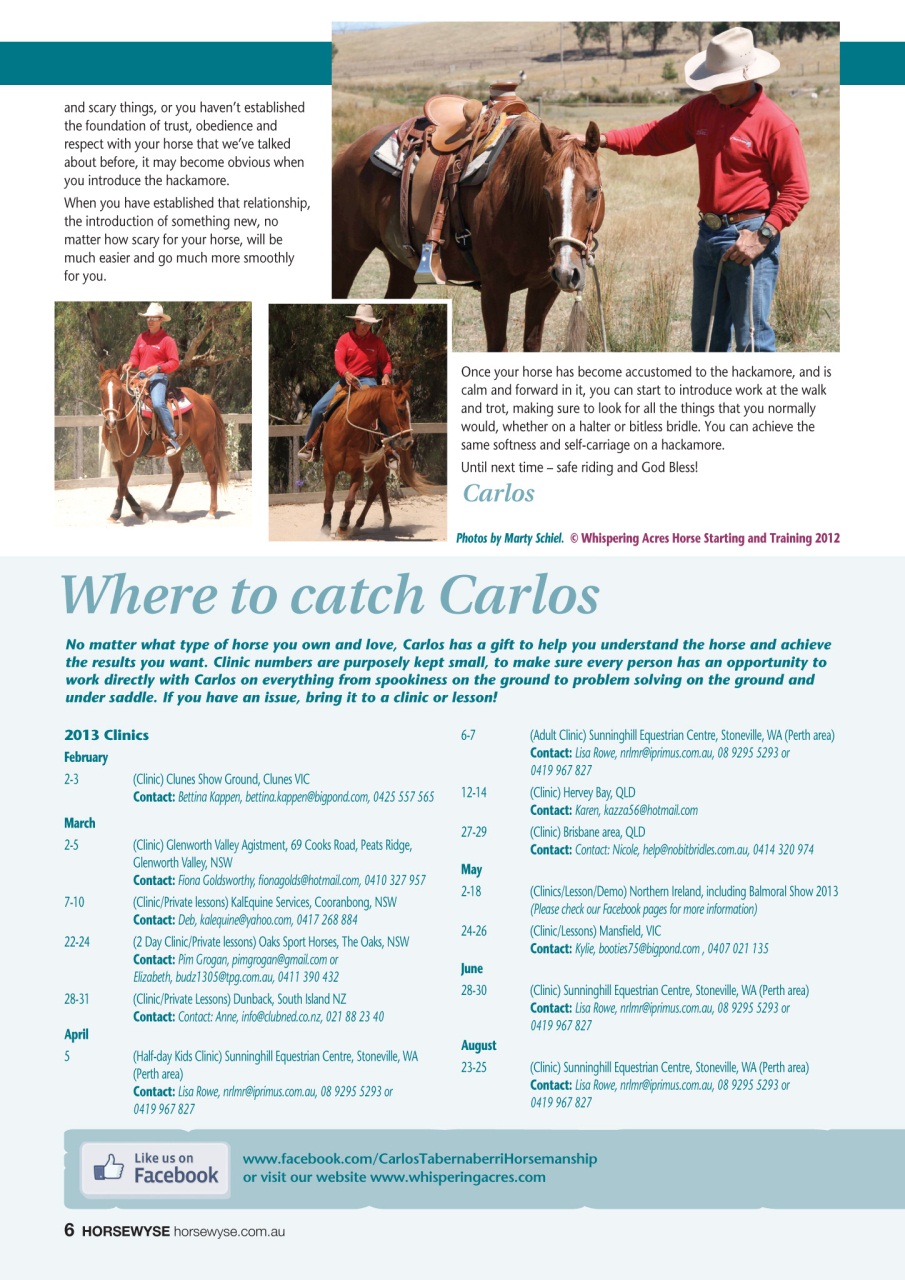 HorseWyse Magazine Preview Pages