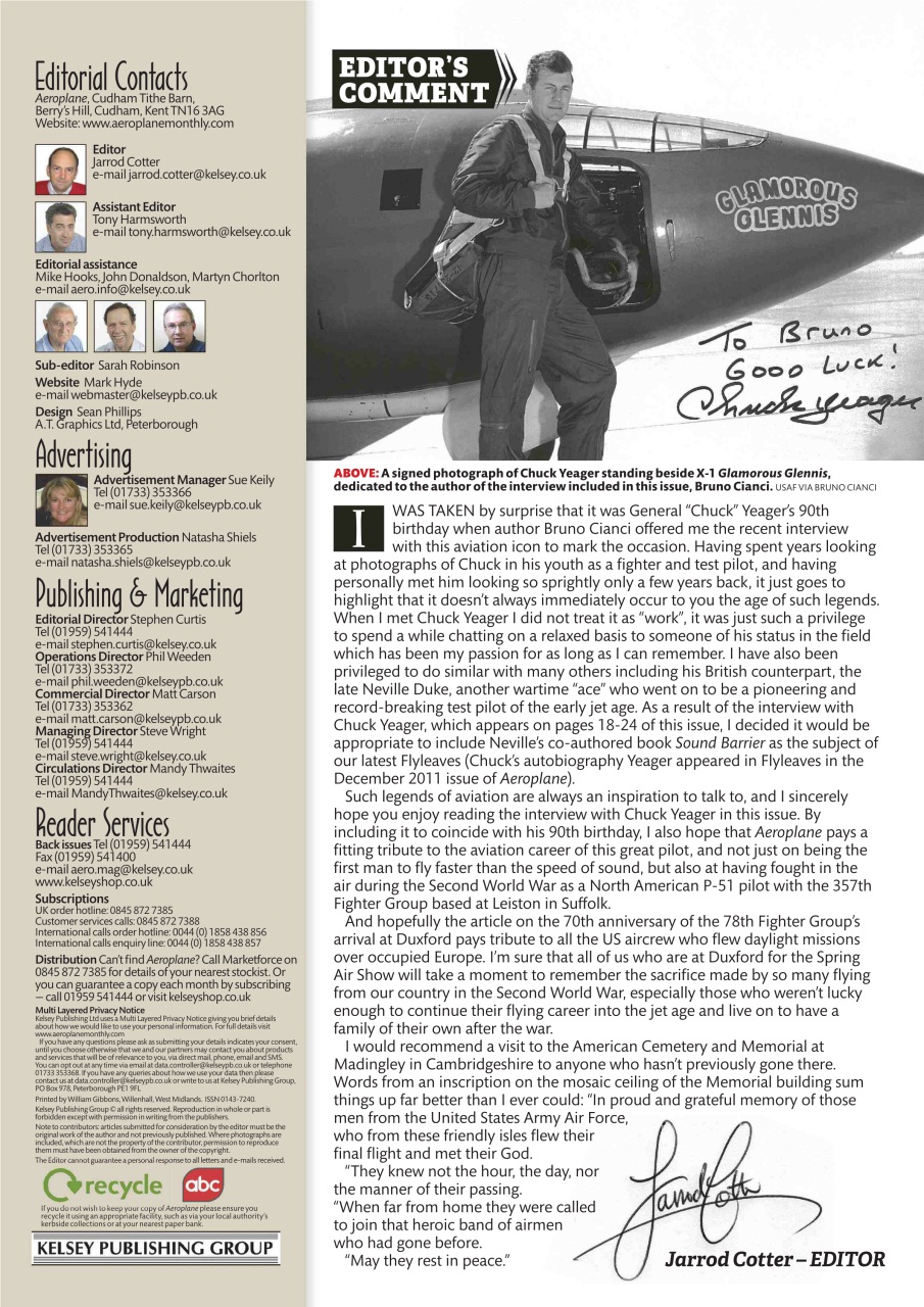 Aeroplane Preview Pages