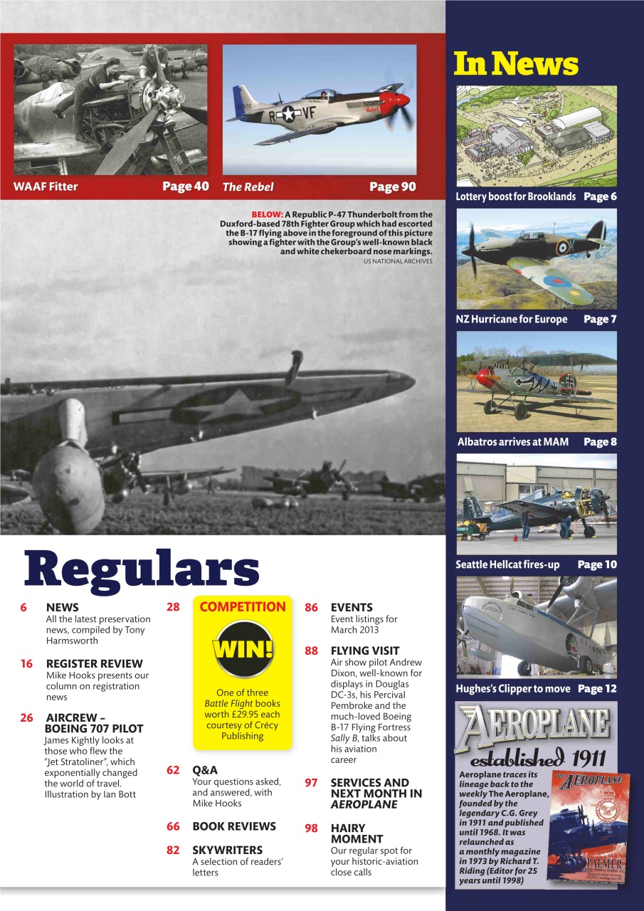 Aeroplane Preview Pages