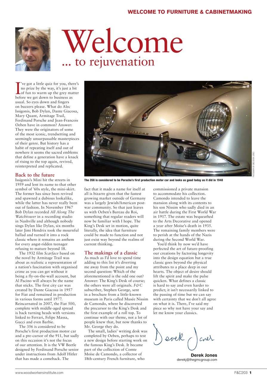 Furniture & Cabinetmaking Preview Pages