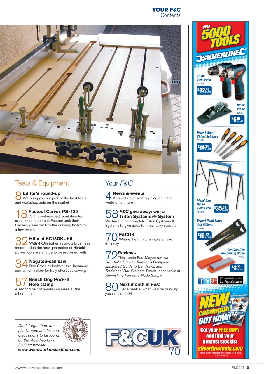Furniture & Cabinetmaking Preview Pages