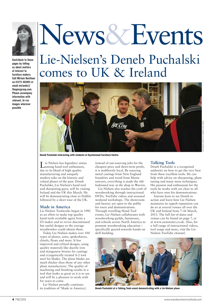 Furniture & Cabinetmaking Preview Pages