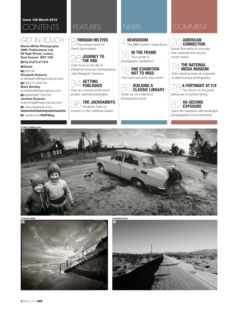 Black+White Photography Preview Pages