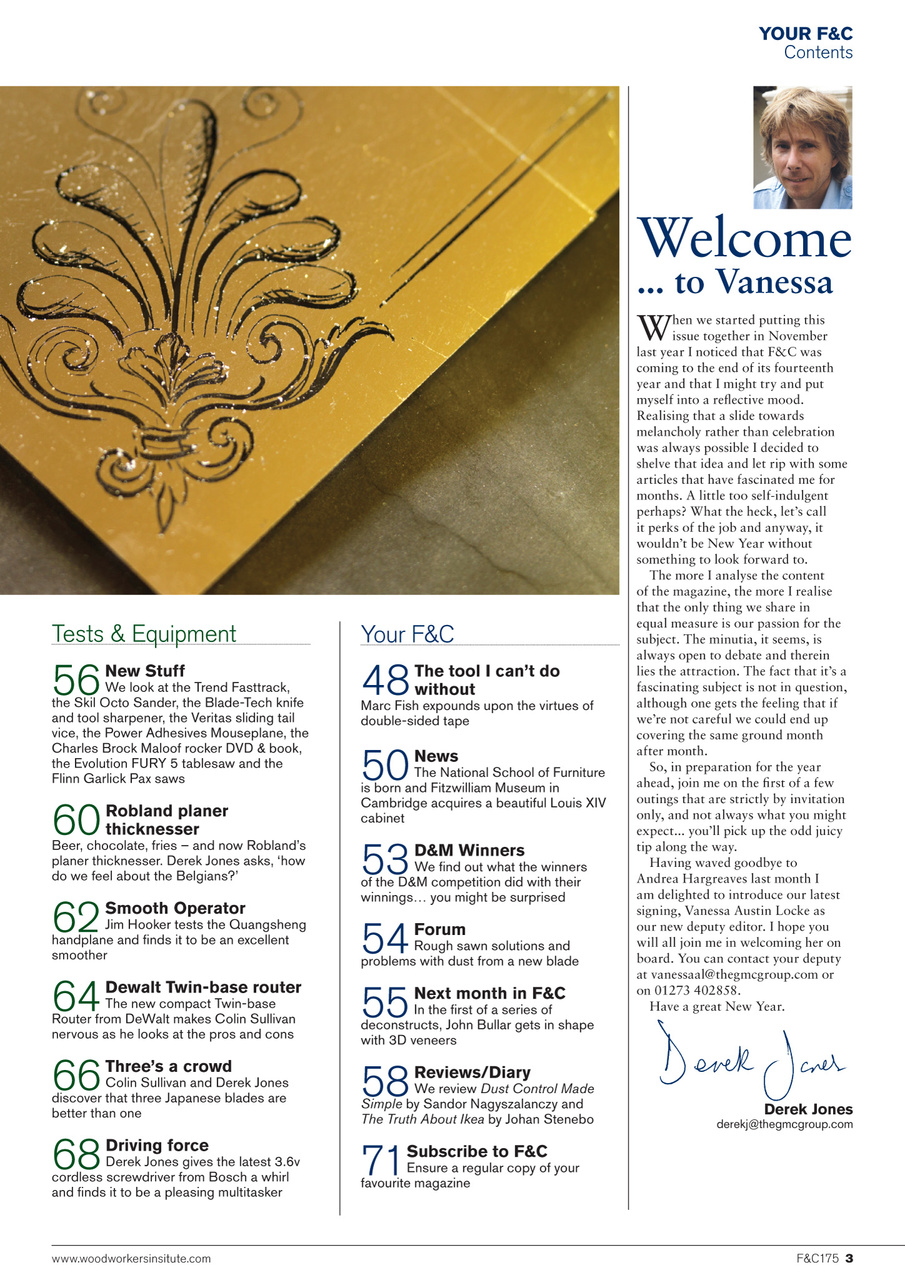 Furniture & Cabinetmaking Preview Pages