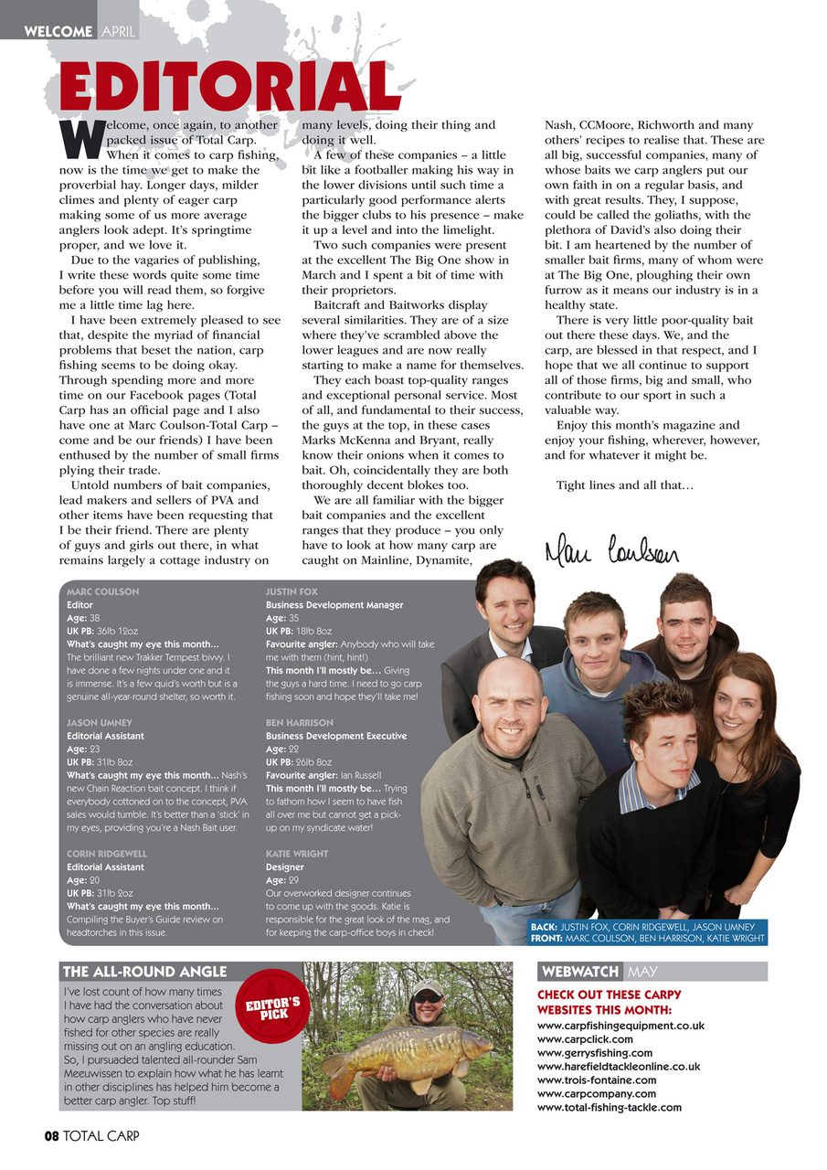 Total Carp Preview Pages