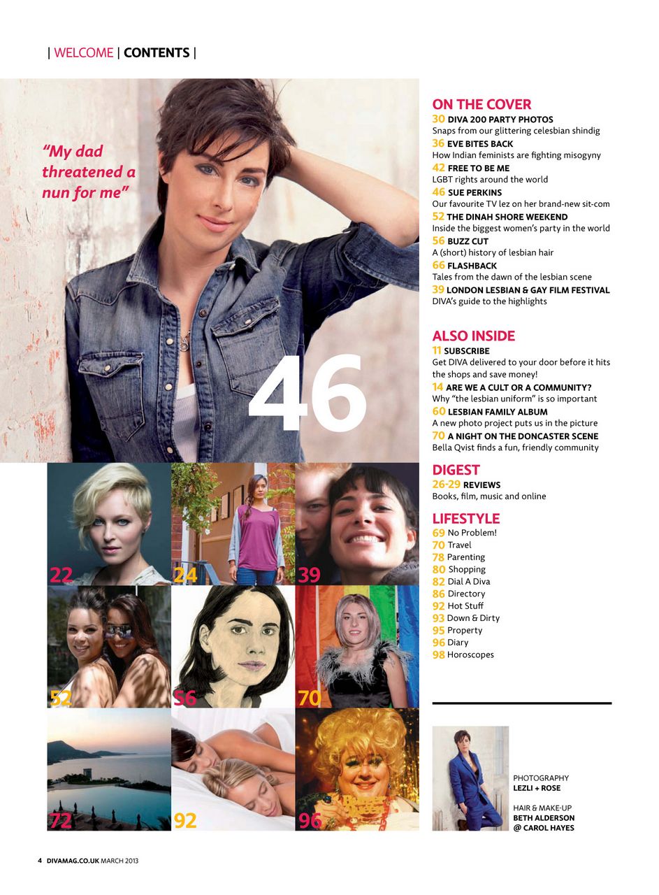 DIVA Magazine Preview Pages