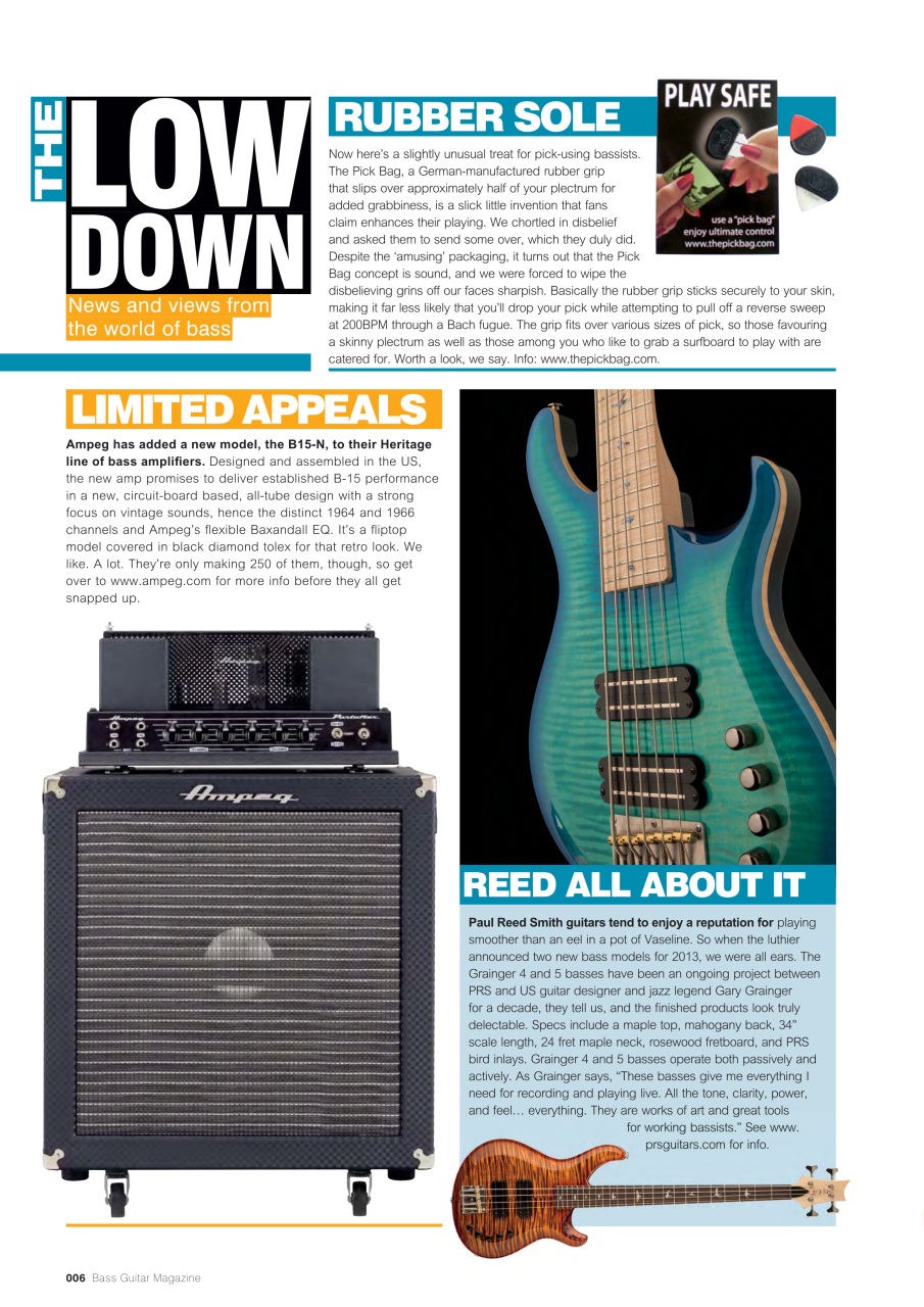 Bass Player UK Preview Pages