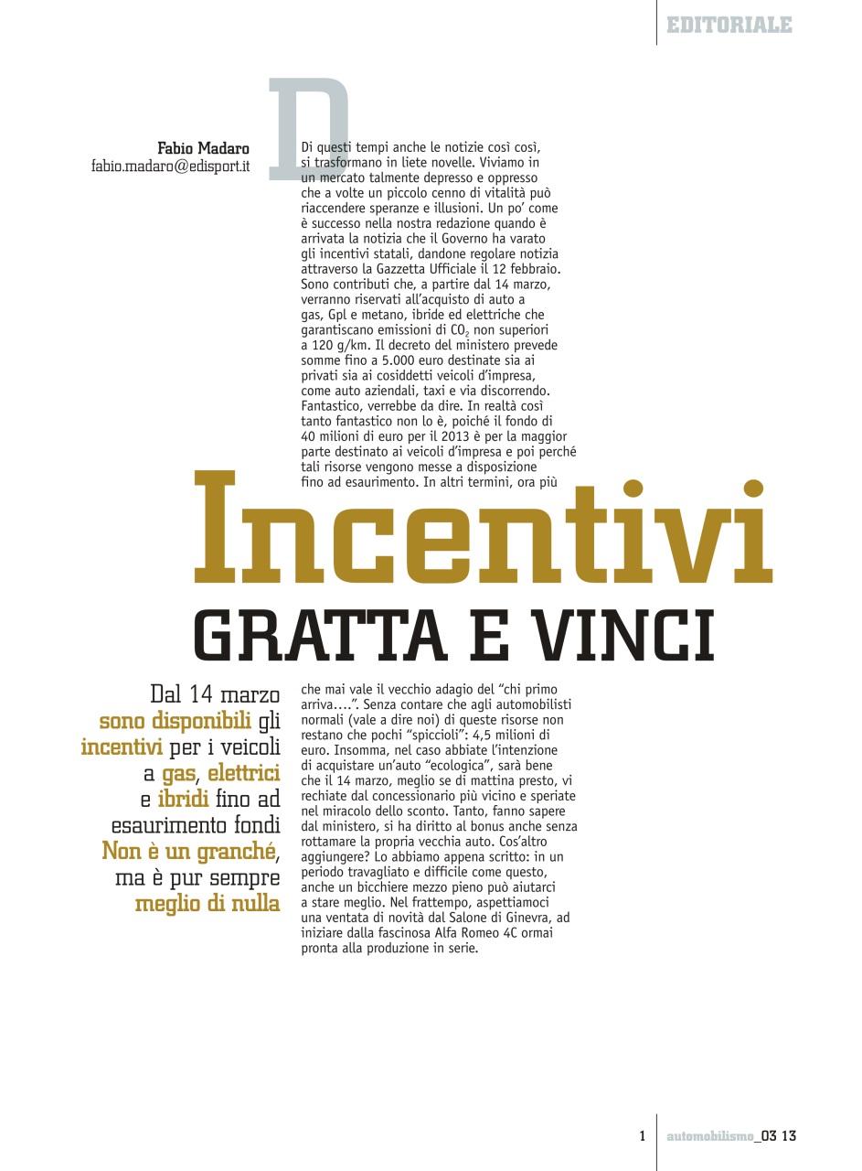 Automobilismo Preview Pages