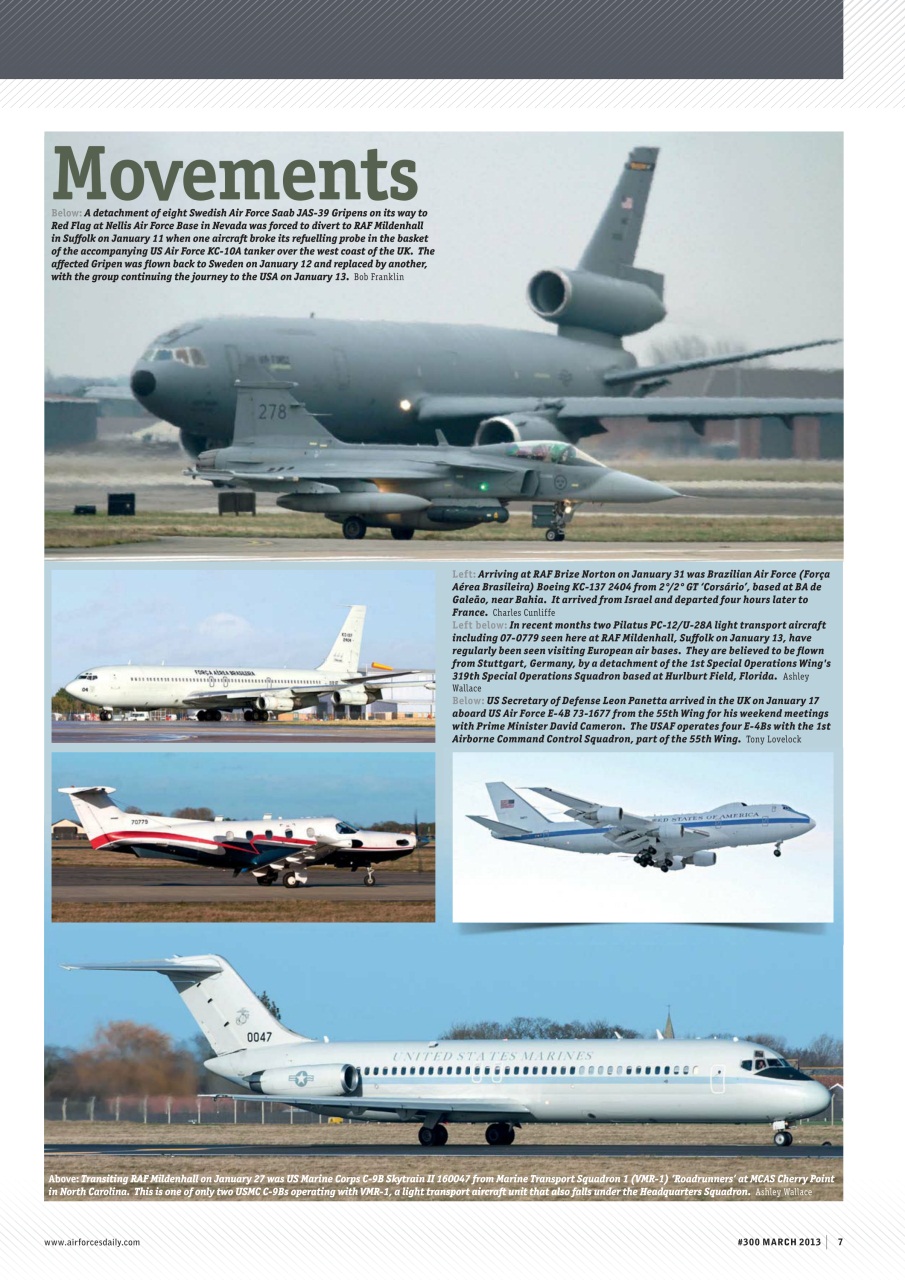 AirForces Monthly Preview Pages
