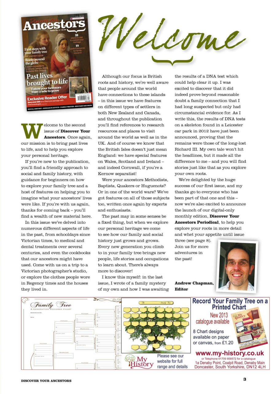 Discover Your Ancestors Preview Pages