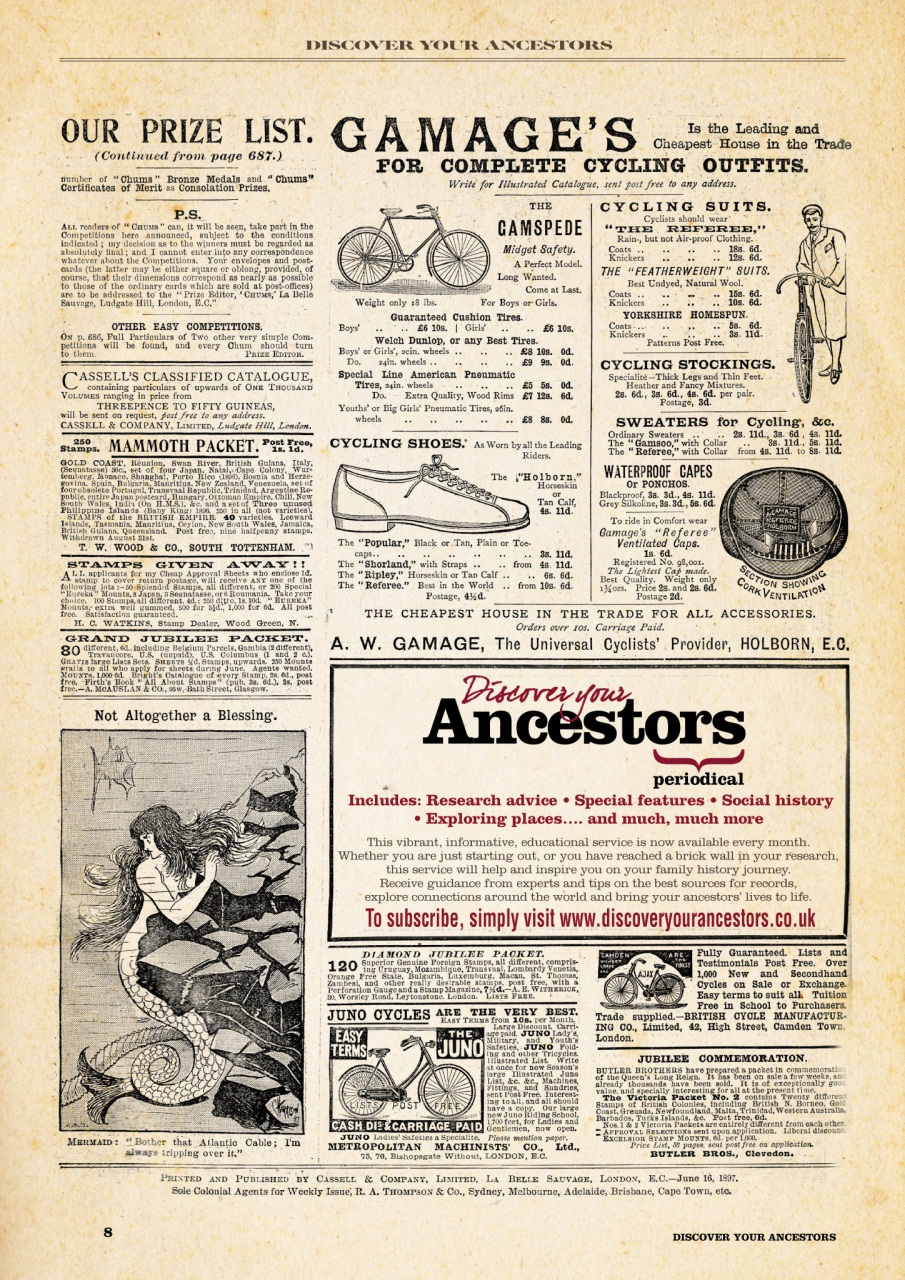 Discover Your Ancestors Preview Pages