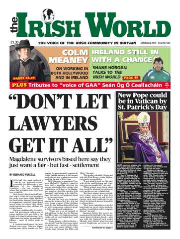 Irish World issue 23-2-2013