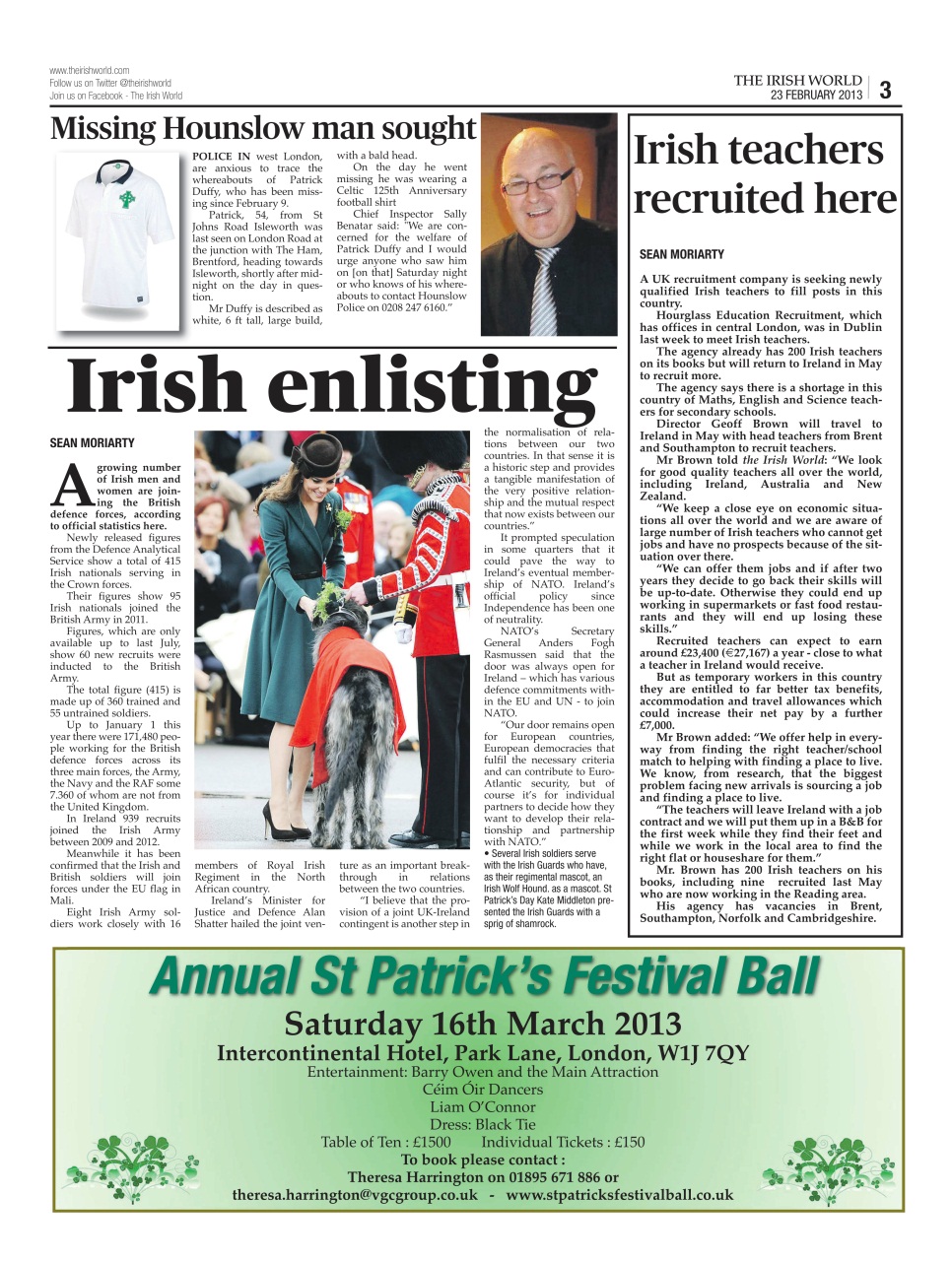 Irish World Preview Pages