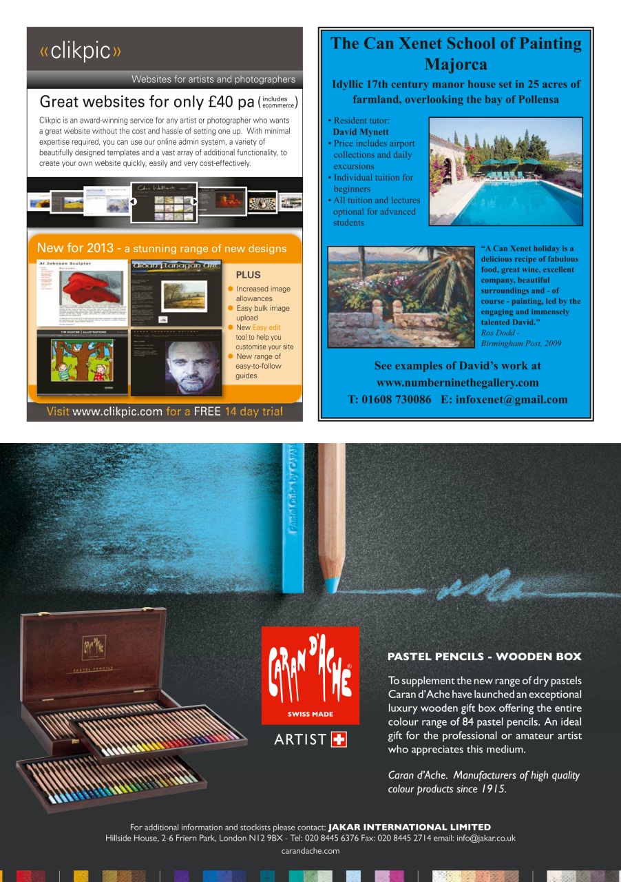 The Artist Preview Pages