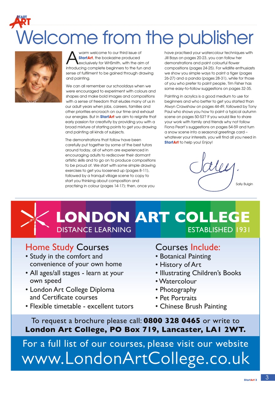 Leisure Painter & The Artist Preview Pages