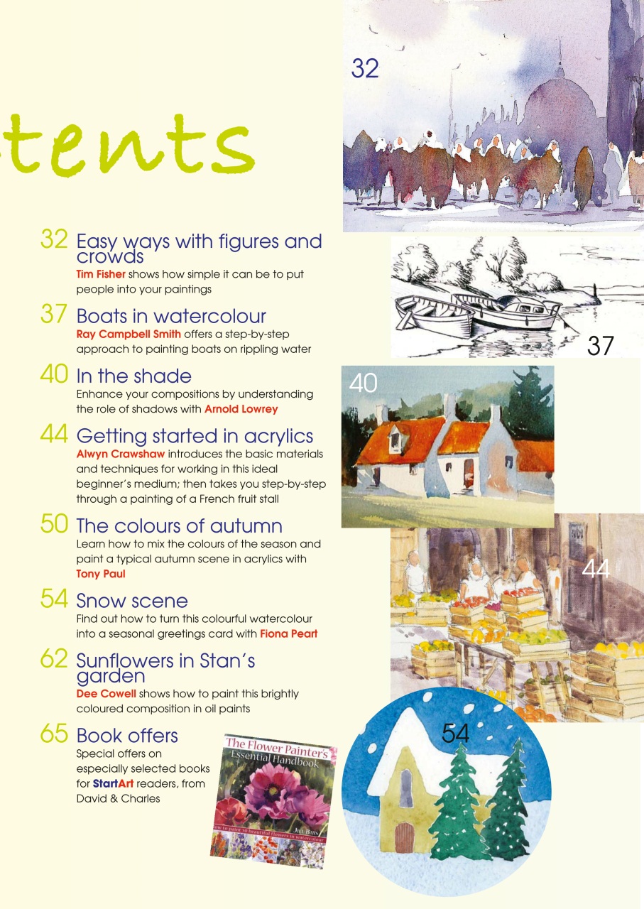 Leisure Painter & The Artist Preview Pages