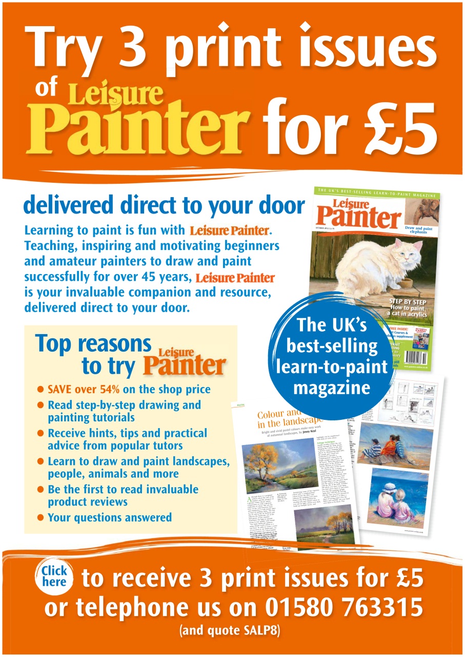 Leisure Painter & The Artist Preview Pages