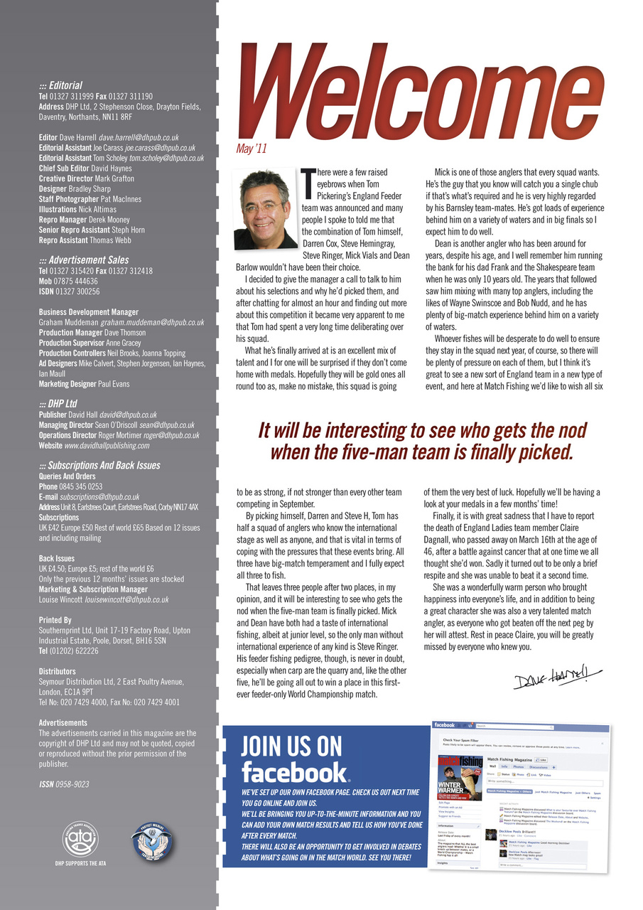 Match Fishing Preview Pages