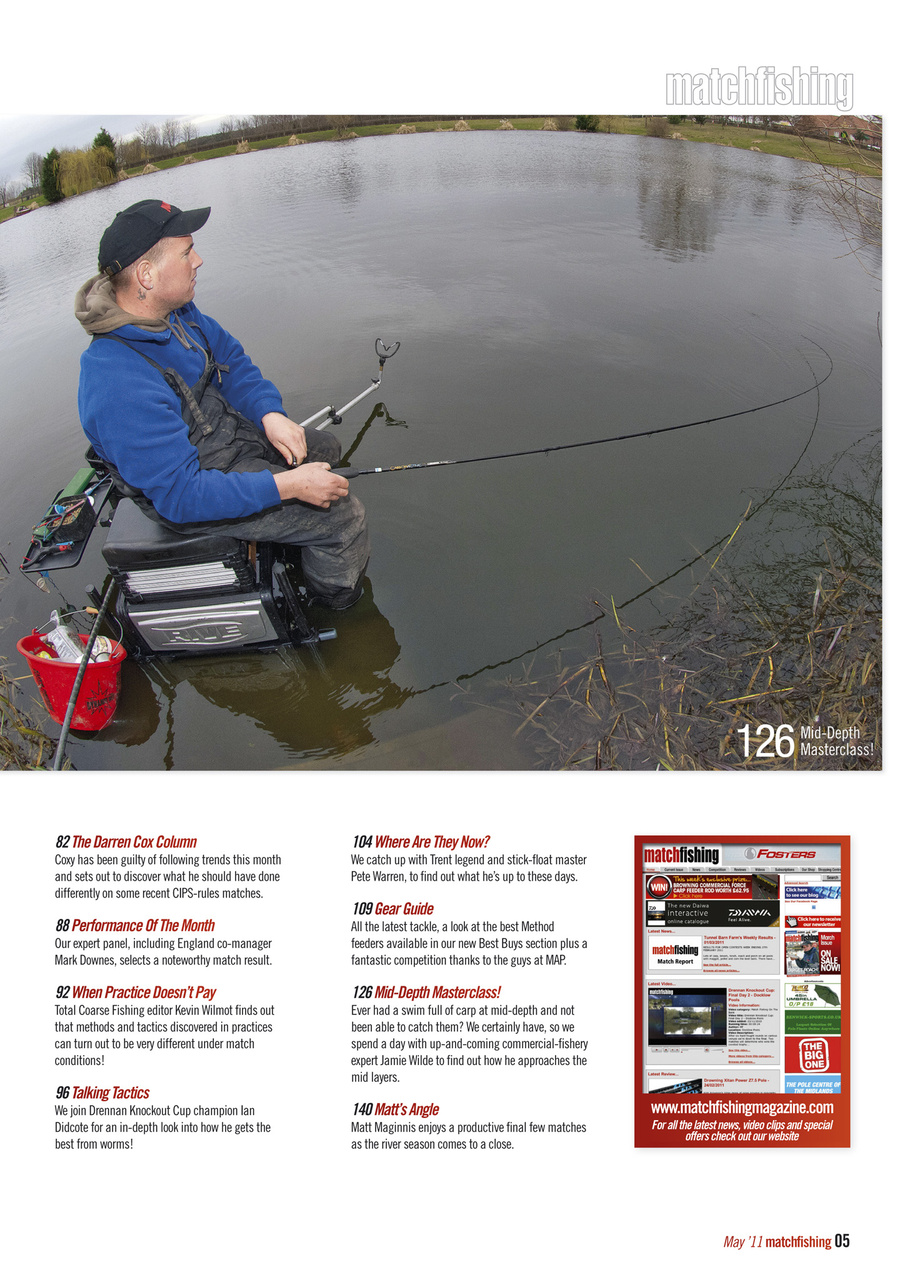 Match Fishing Preview Pages