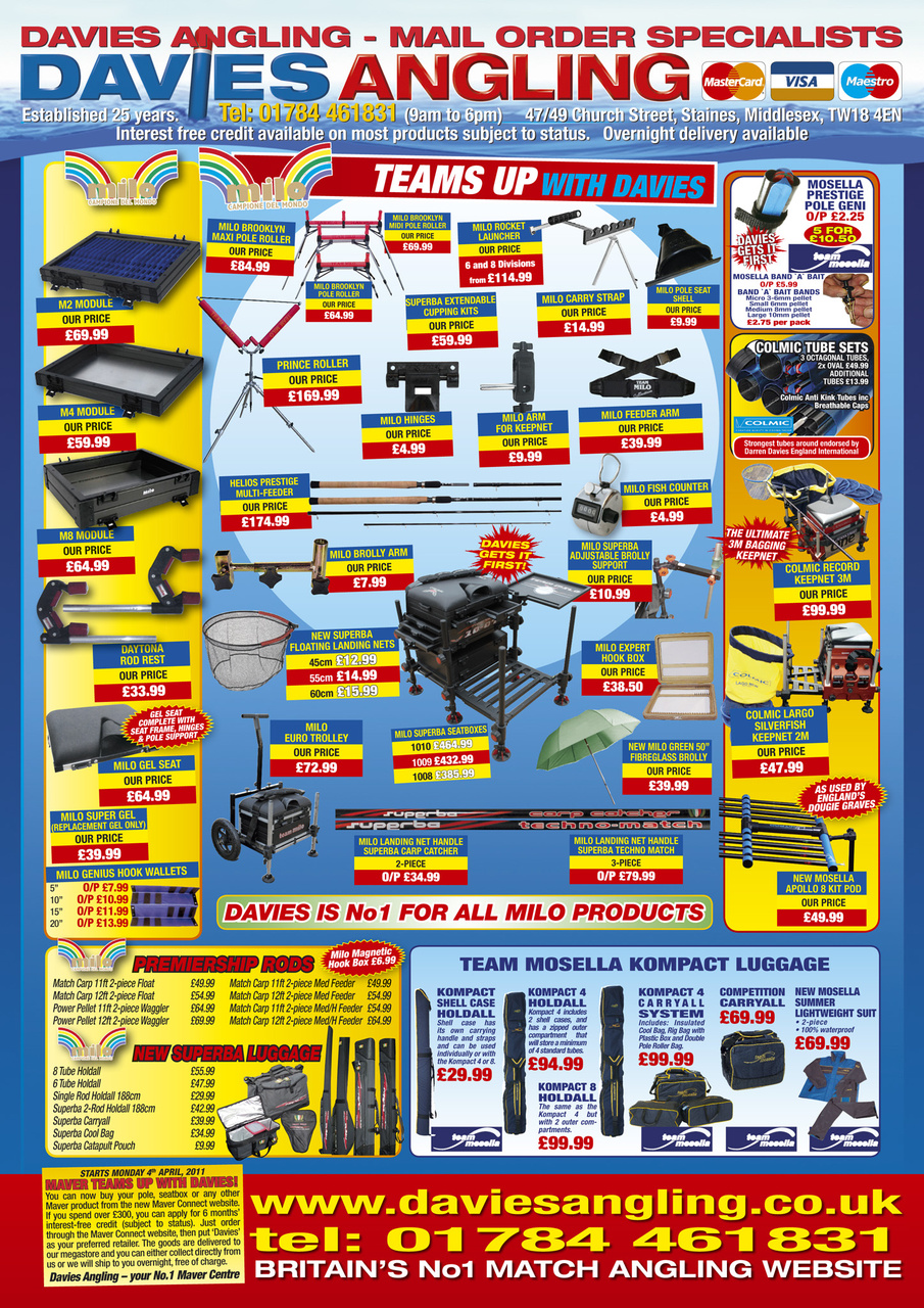 Match Fishing Preview Pages