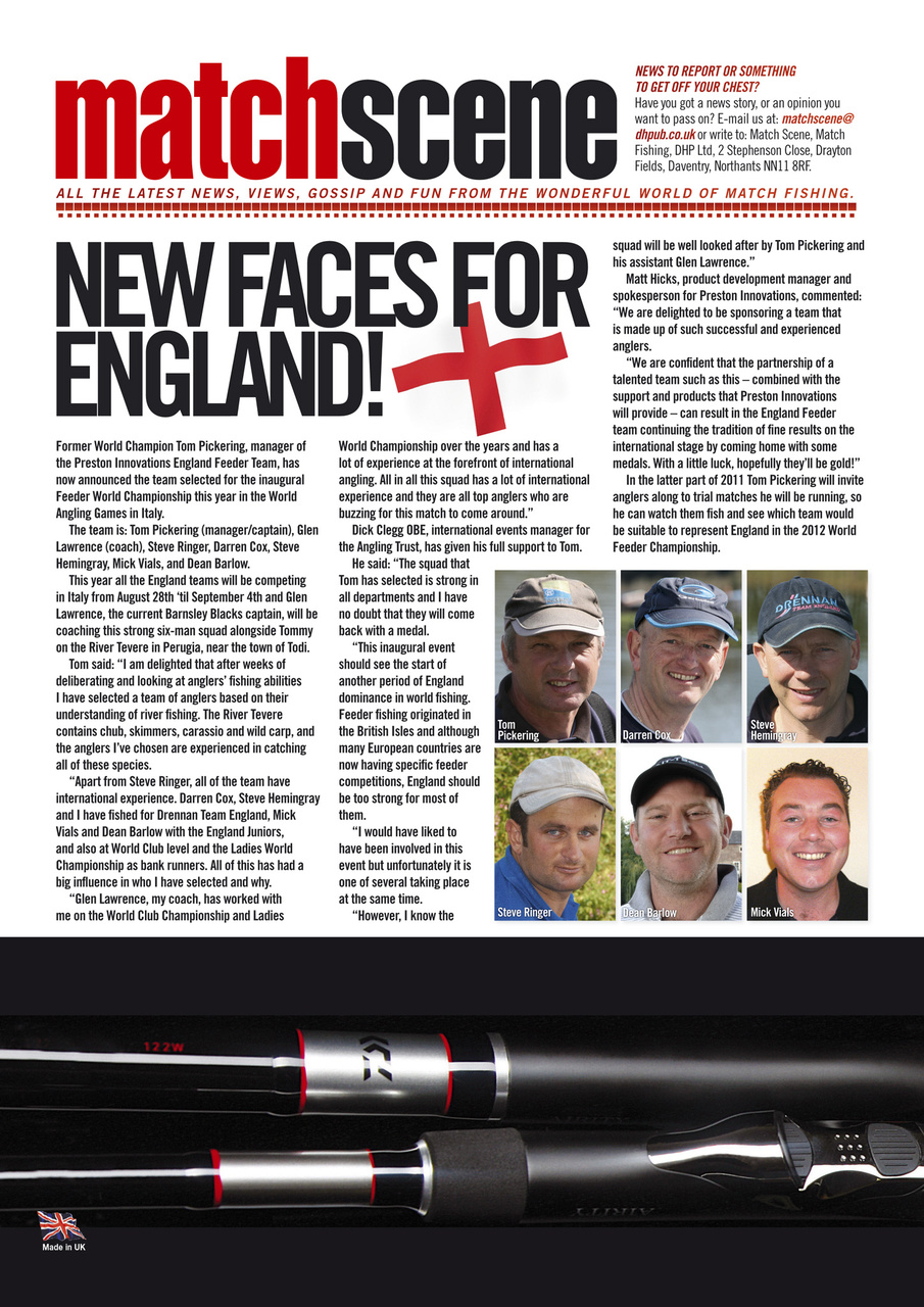 Match Fishing Preview Pages