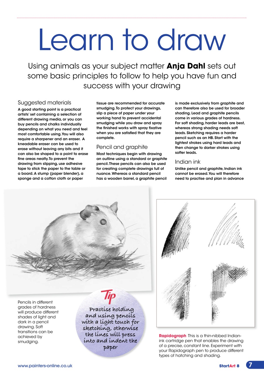 Leisure Painter & The Artist Preview Pages