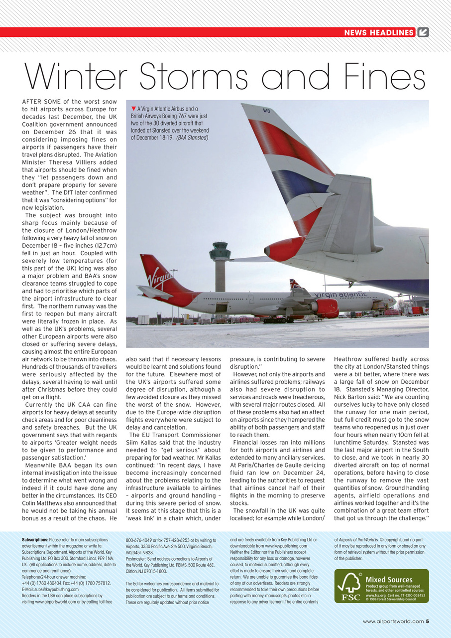 Airports of the World Preview Pages