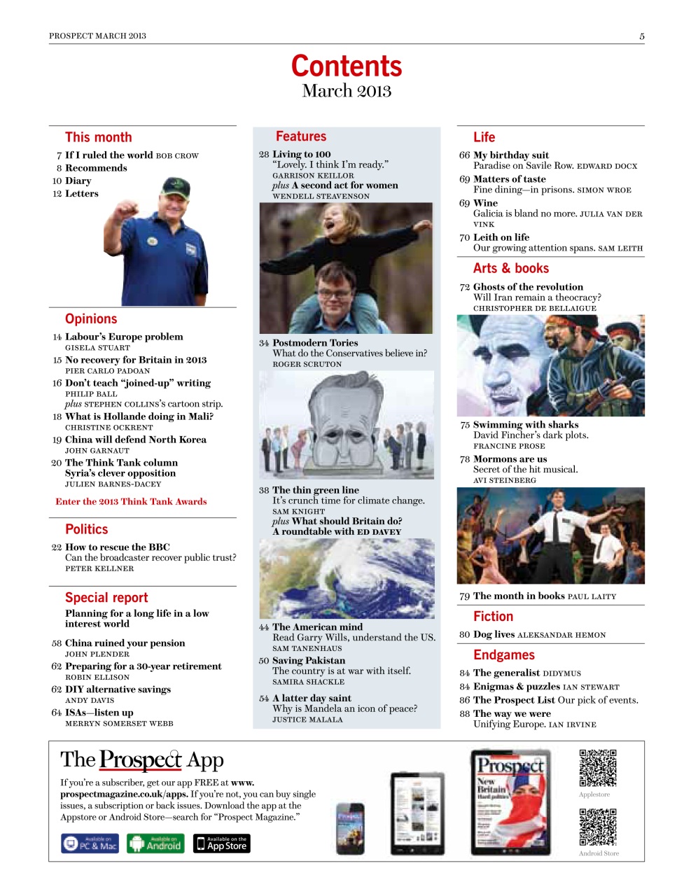 Prospect Magazine Preview Pages