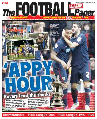 The Football League Paper issue 17th February 2013