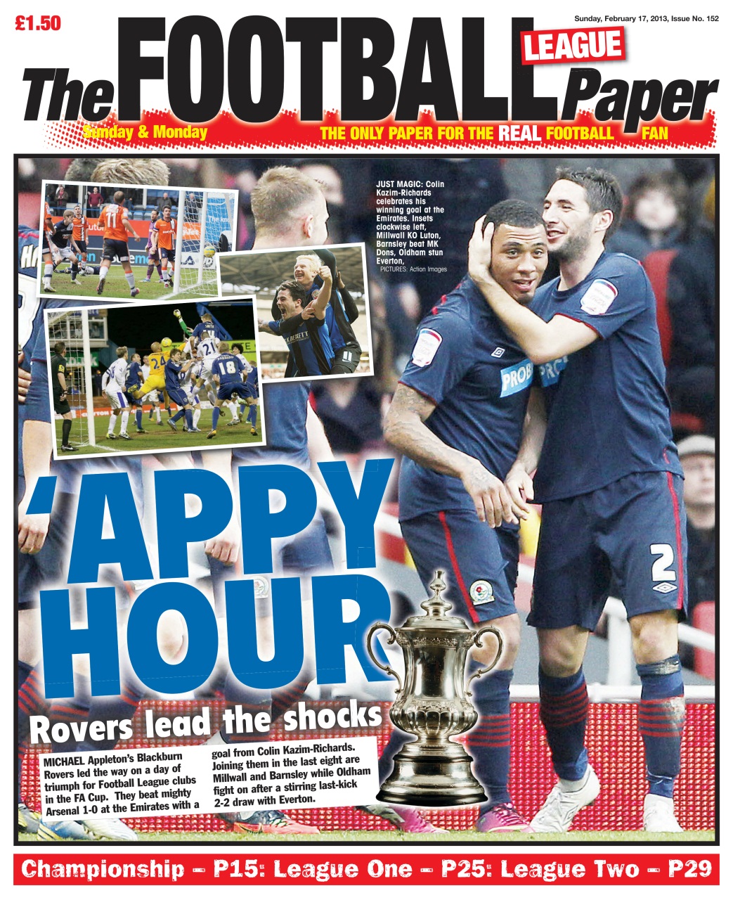 The Football League Paper Preview Pages