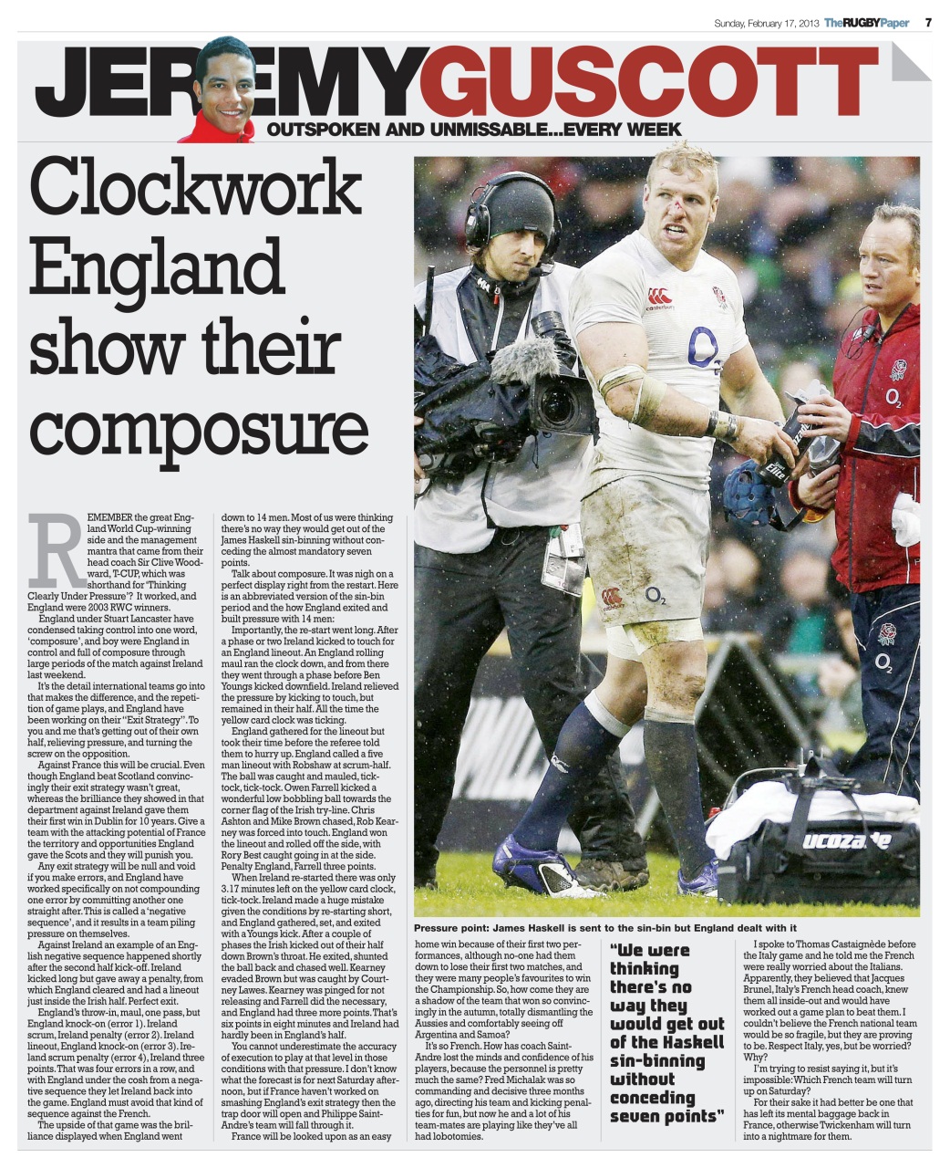 The Rugby Paper Preview Pages