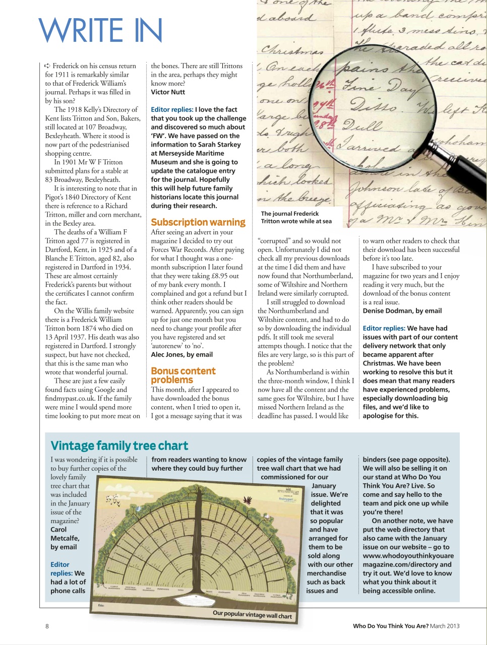 Who Do You Think You Are? Preview Pages