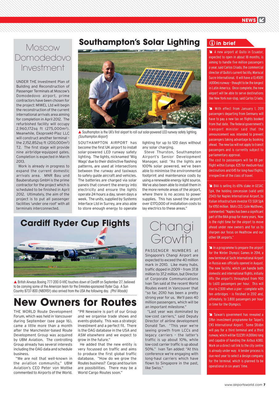 Airports of the World Preview Pages