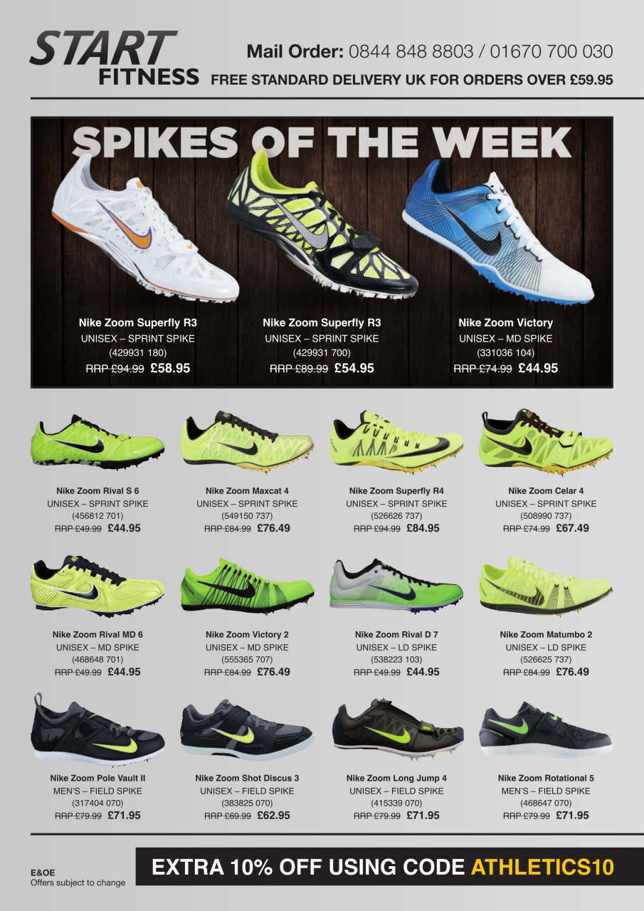 AW – Athletics Weekly Magazine Preview Pages
