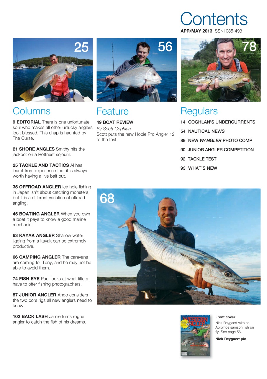 Western Angler Preview Pages