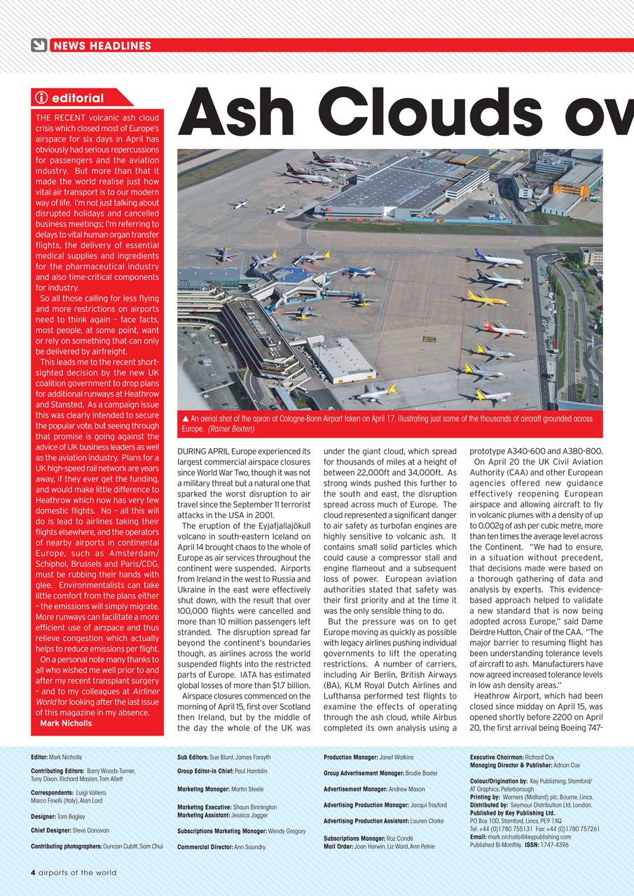 Airports of the World Preview Pages