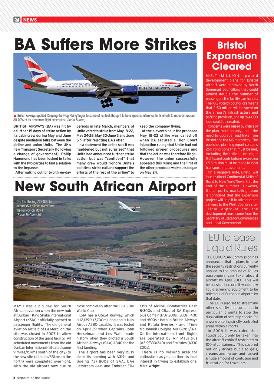 Airports of the World Preview Pages