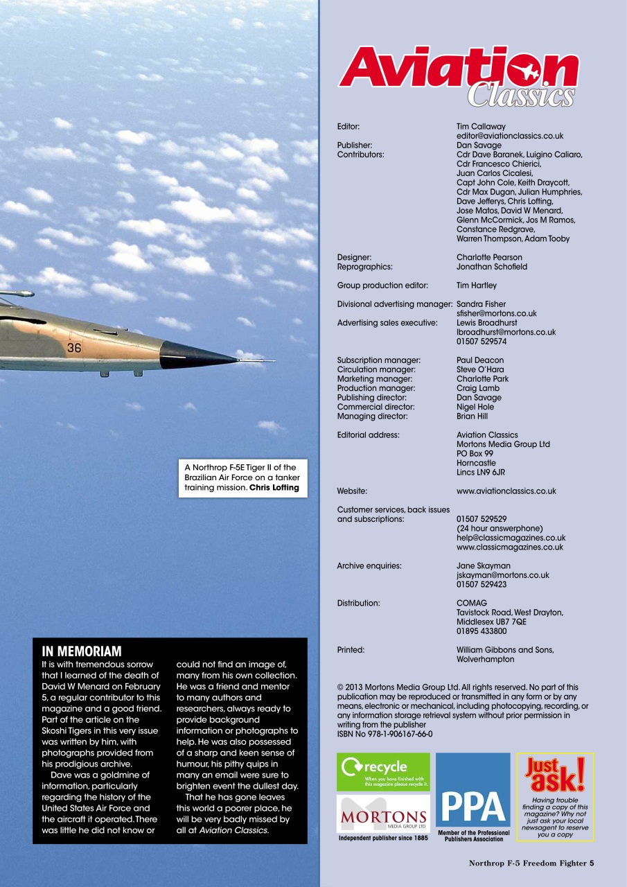 Aviation Classics Preview Pages