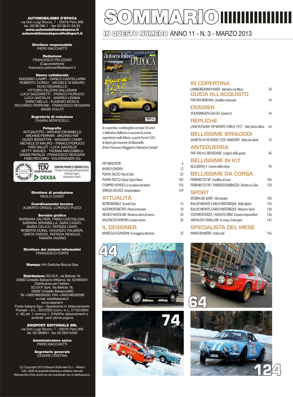 Automobilismo d'Epoca Preview Pages