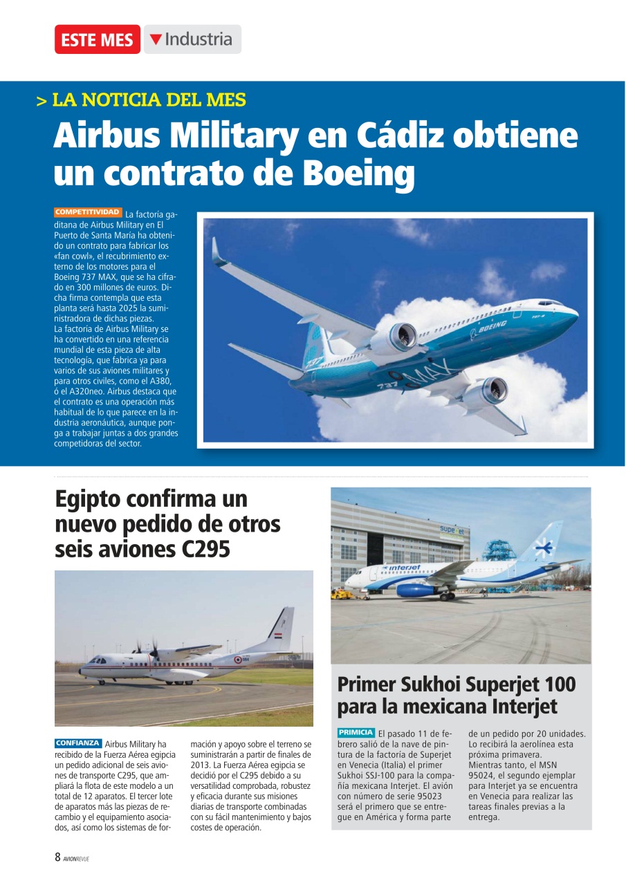 Avion Revue Internacional Preview Pages