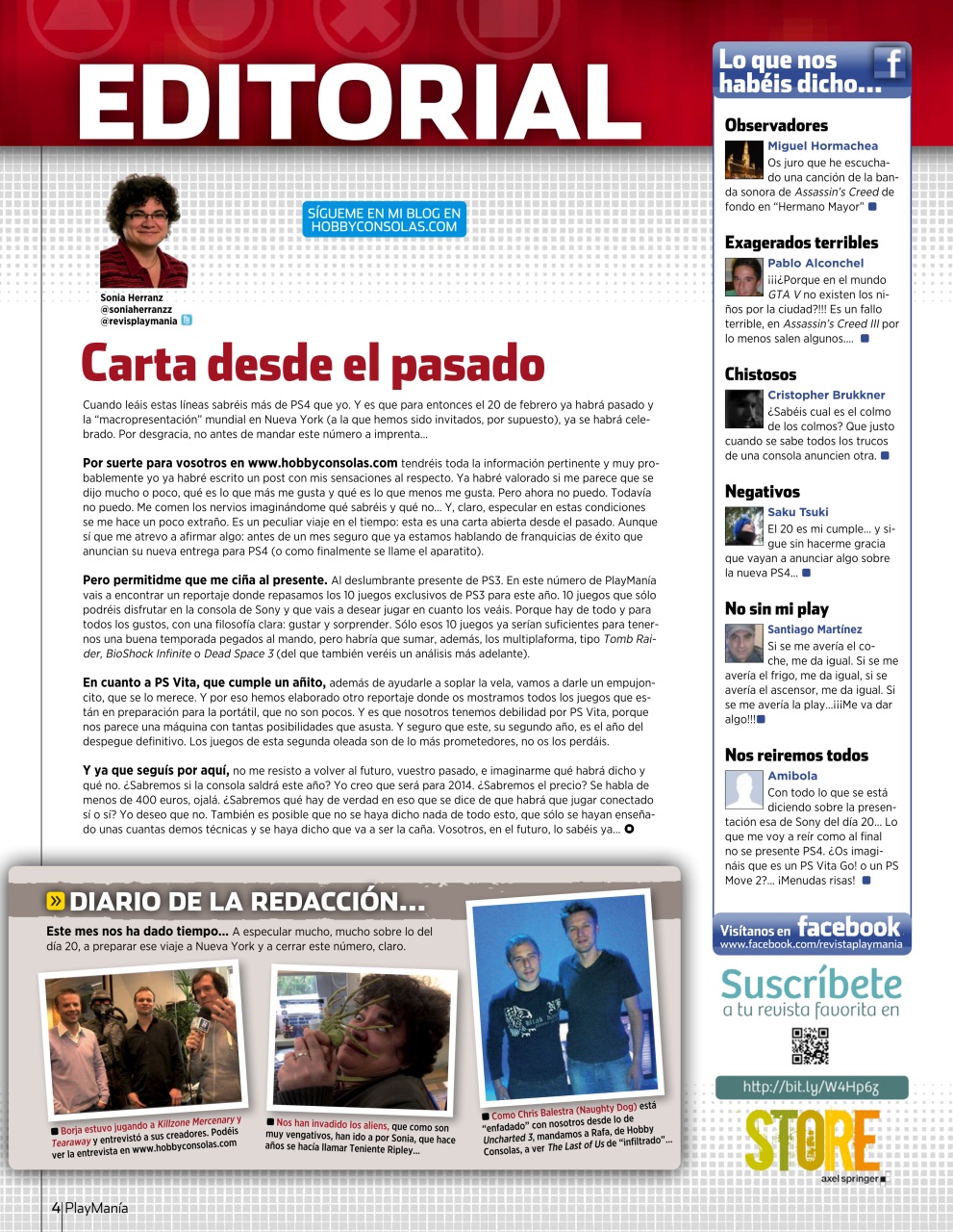 Playmania Preview Pages