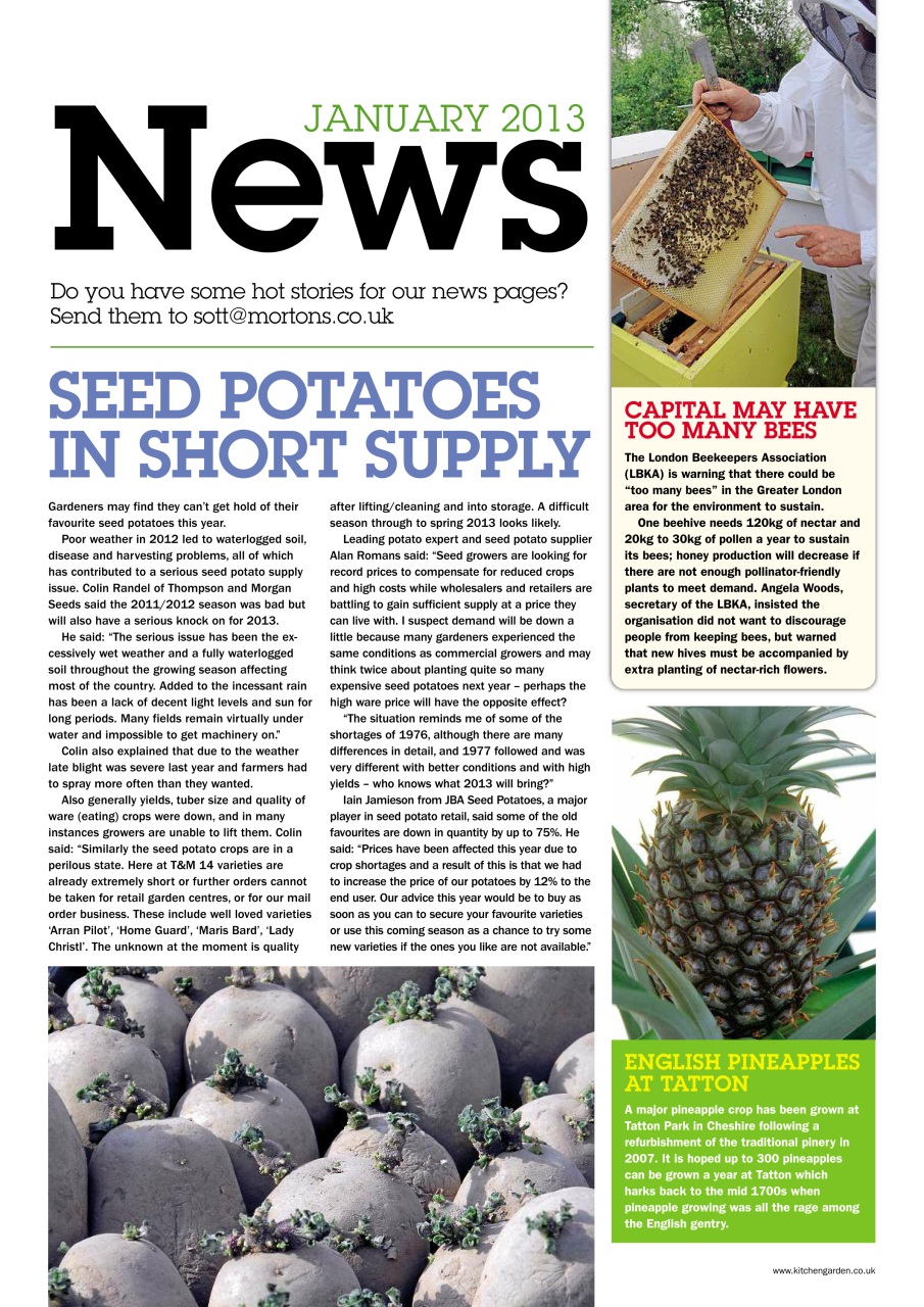 Kitchen Garden Magazine Preview Pages