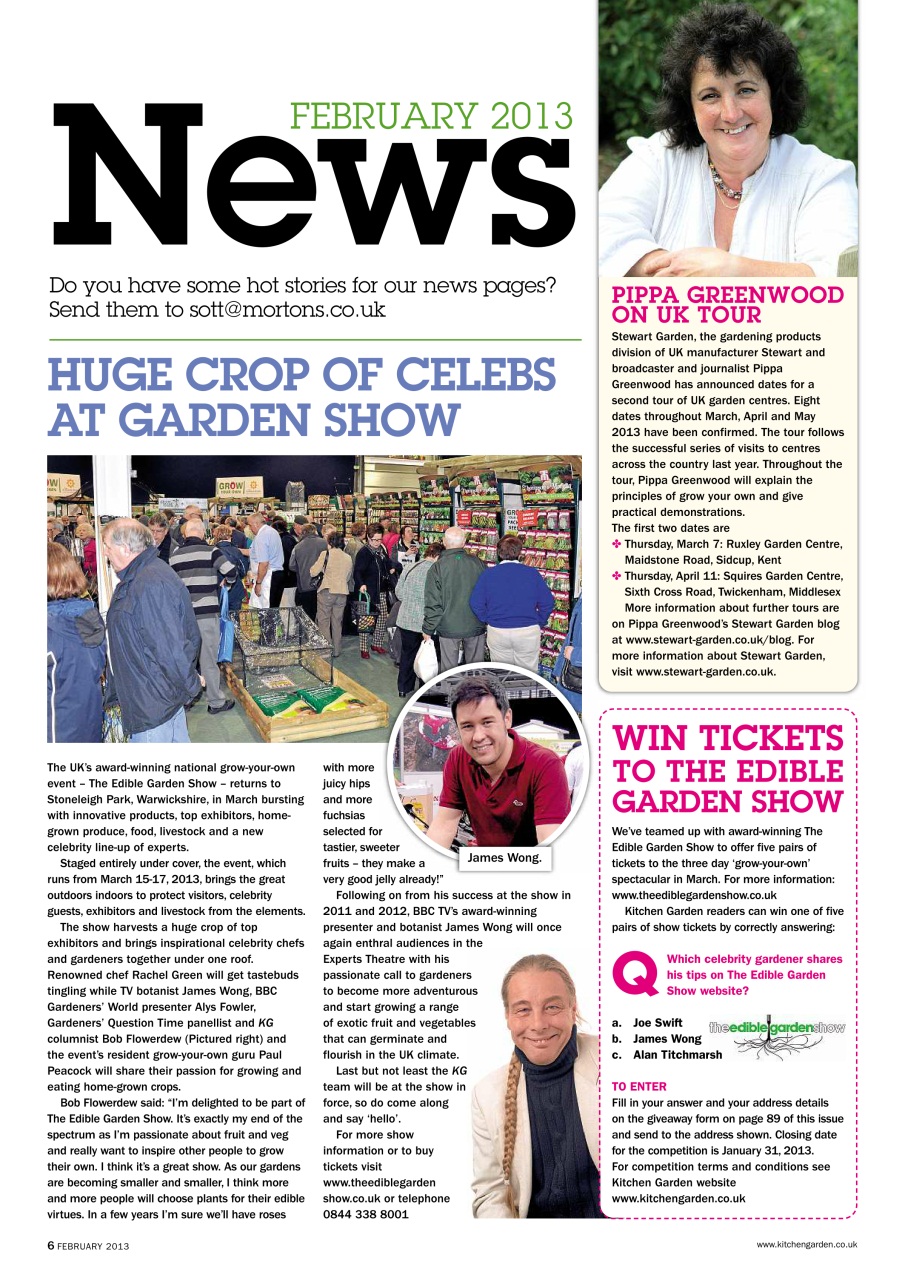 Kitchen Garden Magazine Preview Pages