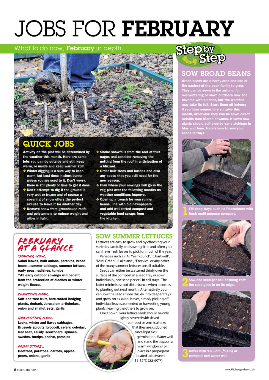 Kitchen Garden Magazine Preview Pages