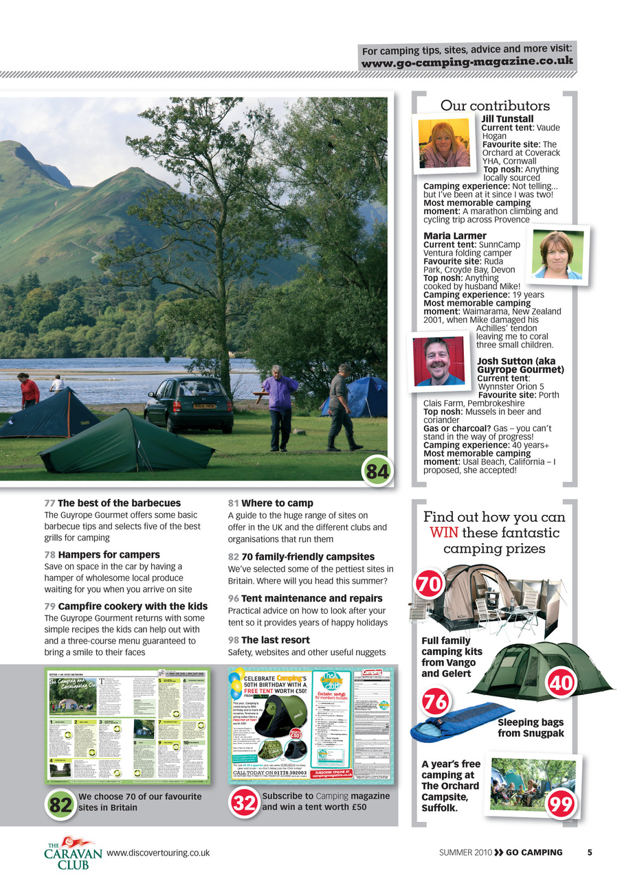 Go Camping Preview Pages