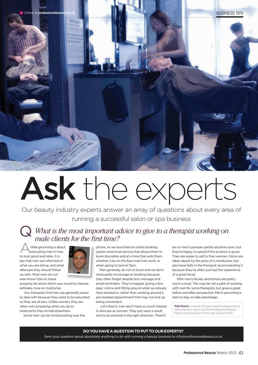 Professional Beauty Preview Pages