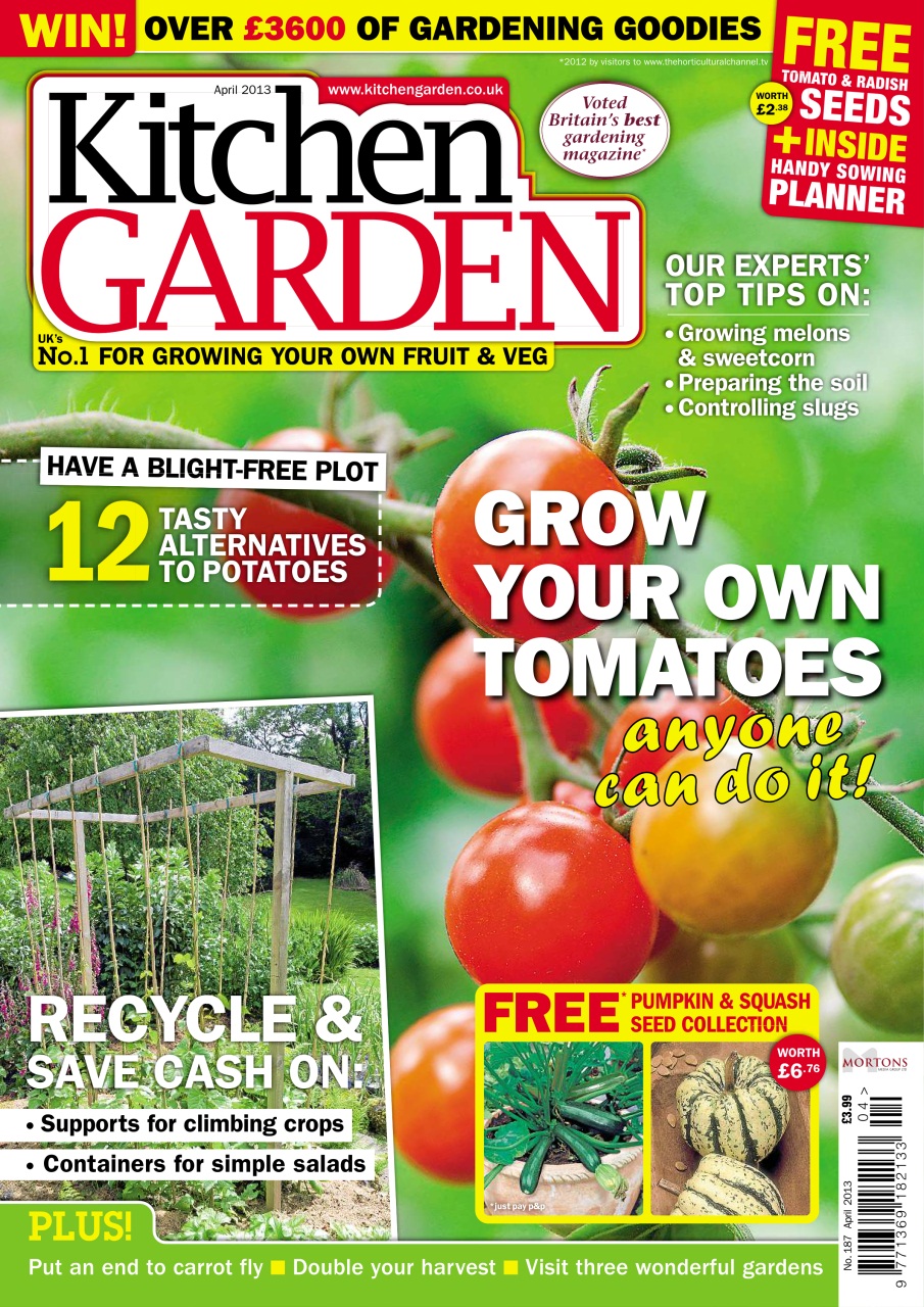 Kitchen Garden Magazine Preview Pages